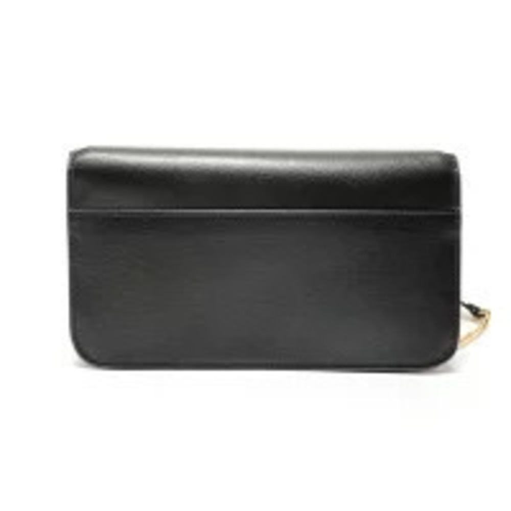 Saint Laurent Yves YSL Cassandra Phone Shoulder Bag Black